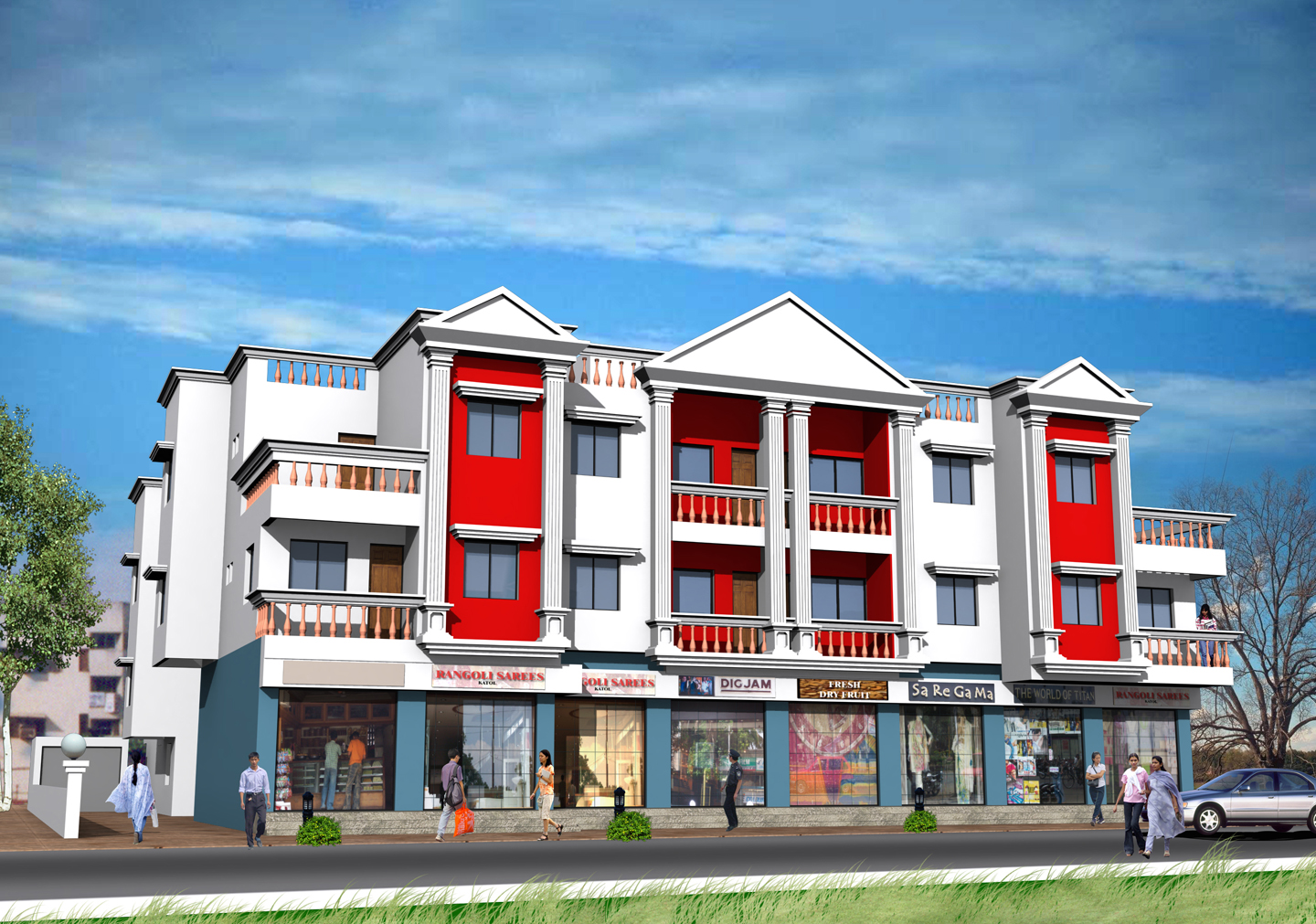 endait associates apartments - end to end architecture pune