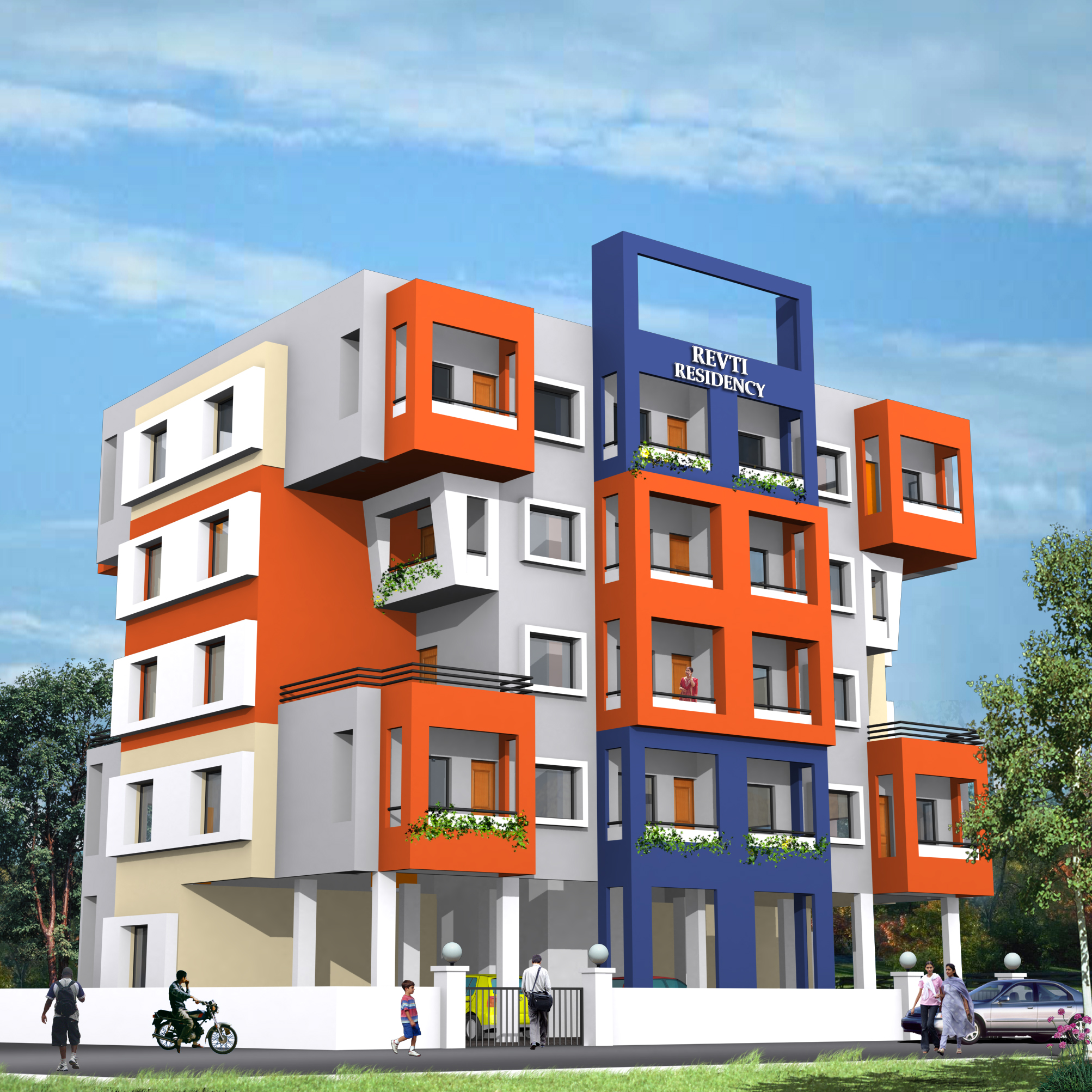 endait associates apartments - end to end architecture pune
